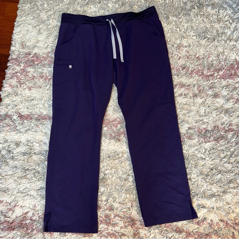 FIGS purple kade scrub pants XL